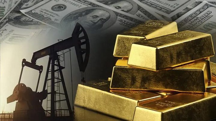 ارتفاع أسعار الذهب وتراجع النفط