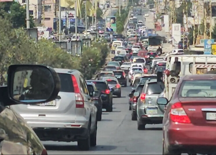 حركة نزوح كثيفة باتجاه صيدا وبيروت