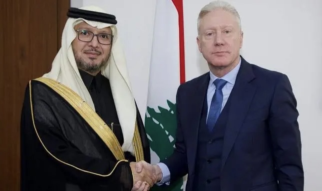 السفير بخاري اكد لوزير الخارجية دعم بلاده للبنان ولسياسة الحكومة وقراراتها